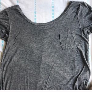 *SOLD* Flowy scoop neck